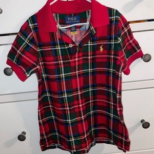 Kids Polo Ralph Lauren size 3t. Red plaid
